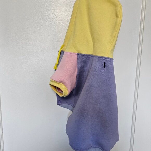 Teddy Fresh Pet Hoodie Pastel Colorblock Size 2XL - 2021 2nd Edition - Picture 4 of 13